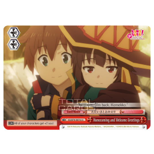 Weiss Schwarz - KONOSUBA - God’s blessing on this wonderful world! Legend of Crimson - Homecoming and Welcome Greetings (Climax Common) KS/W76-E074