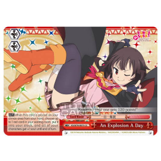 Weiss Schwarz - KONOSUBA - God’s blessing on this wonderful world! Legend of Crimson - An Explosion A Day (Climax Common) KS/W76-E075