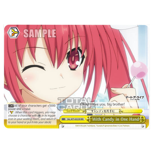 Weiss Schwarz - Date A Live - With Candy in One Hand (RRR) DAL/W79-E023R