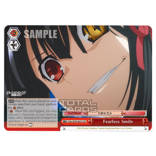 Weiss Schwarz - Date A Live - Fearless Smile (CR) DAL/W79-E073