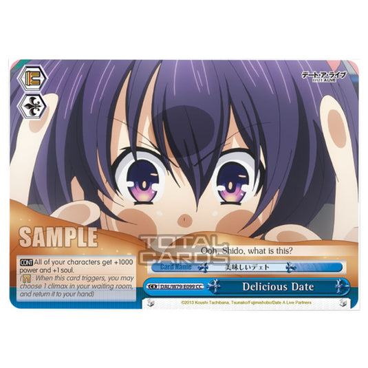 Weiss Schwarz - Date A Live - Delicious Date (CC) DAL/W79-E099
