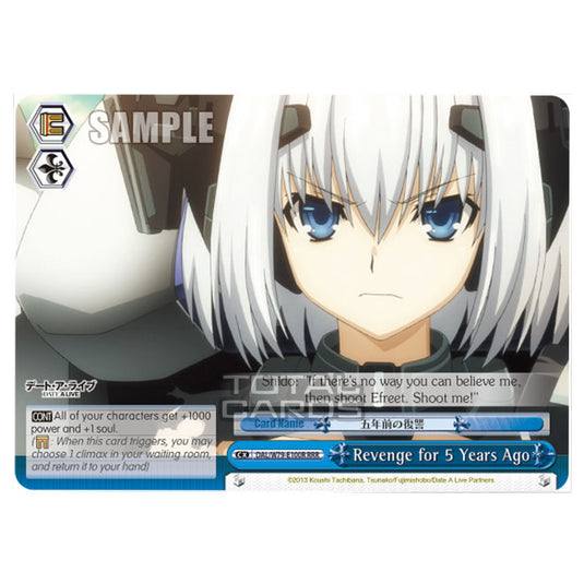 Weiss Schwarz - Date A Live - Revenge for 5 Years Ago (RRR) DAL/W79-E100R