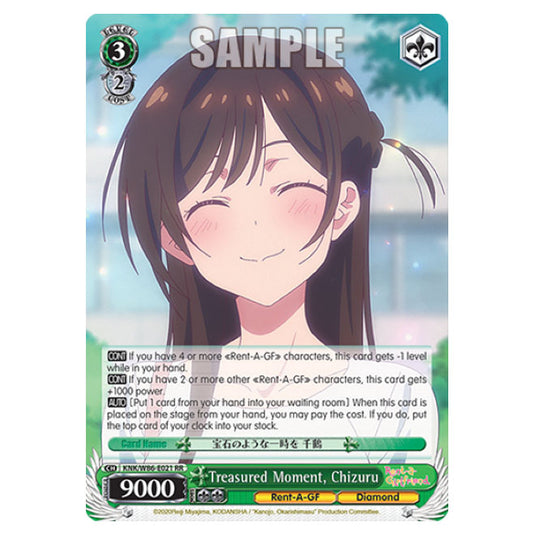 Weiss Schwarz - Rent-A-Girlfriend - Treasured Moment, Chizuru (RR) KNK/W86-E021