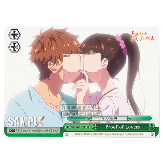 Weiss Schwarz - Rent-A-Girlfriend - Proof of Lovers (CC) KNK/W86-E044