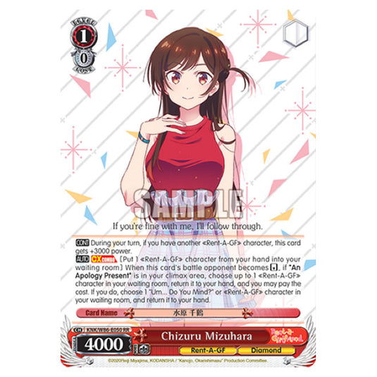 Weiss Schwarz - Rent-A-Girlfriend - Chizuru Mizuhara (RR) KNK/W86-E050