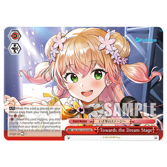 Weiss Schwarz - Hololive Production - Towards the Dream Stage (SR) HOL/W91-E109R