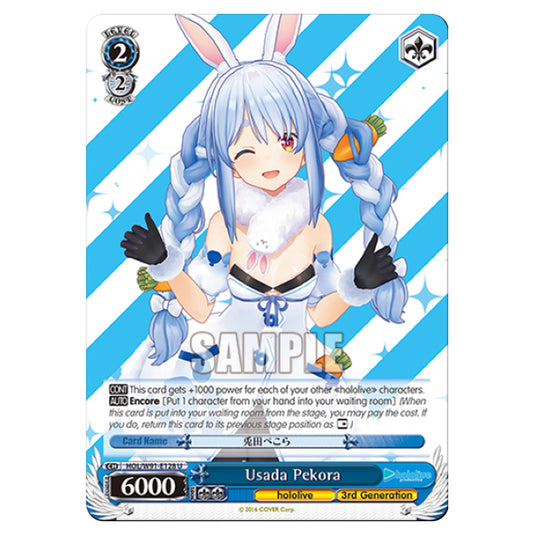 Weiss Schwarz - Hololive Production - Usada Pekora (U) HOL/W91-E128