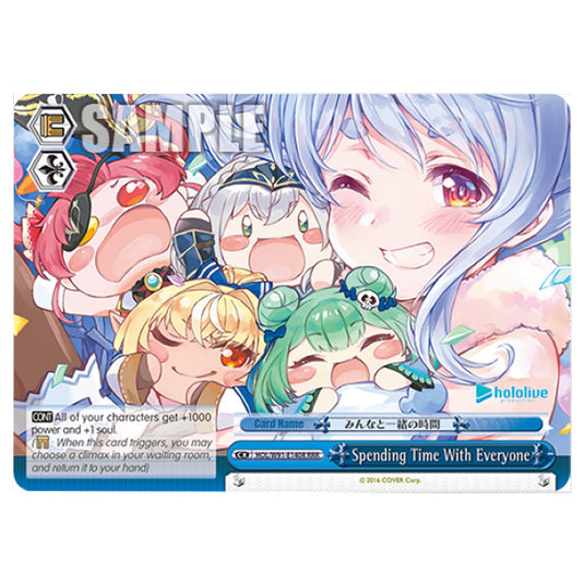 Weiss Schwarz - Hololive Production - Spending Time With Everyone (SP) HOL/W91-E140R