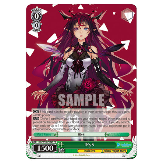 Weiss Schwarz - Hololive Production - IRyS (PR) HOL/W91-PE12S