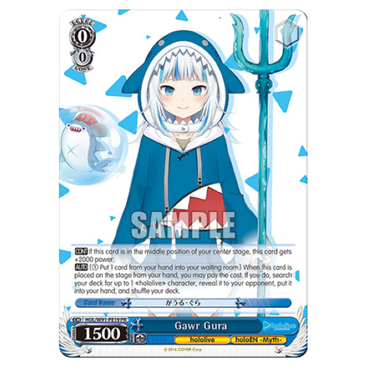 Weiss Schwarz - Hololive Production - Gawr Gura (PR) HOL/W91-PE19