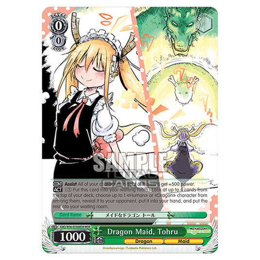 Weiss Schwarz - Miss Kobayashi's Dragon Maid - Dragon Maid, Tohru (MDR) KMD/W96-E036MDR