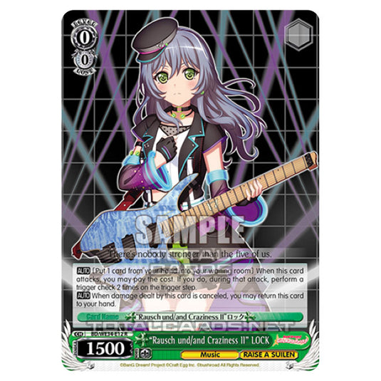 Weiss Schwarz - Morfonica × RAISE A SUILEN - "Rausch und/and Craziness Ⅱ" LOCK (R) BD/WE34-E12