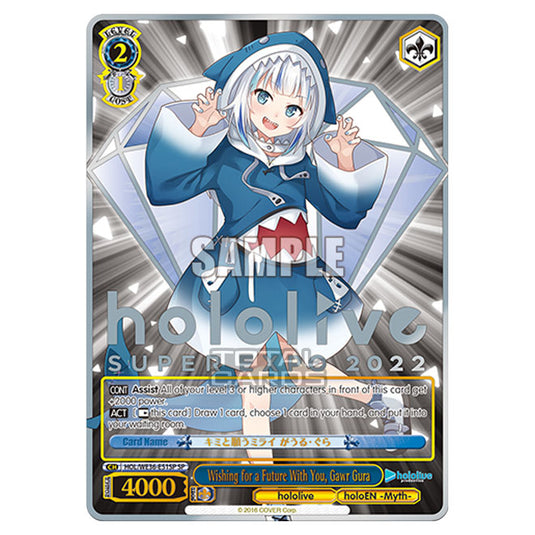 Weiss Schwarz - Premium Hololive Production - Wishing for a Future With You, Gawr Gura (SP) HOL/WE36-E51SP