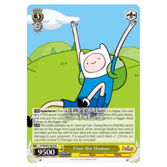 Weiss Schwarz - Adventure Time - Finn the Human (Double Rare) AT/WX02-002