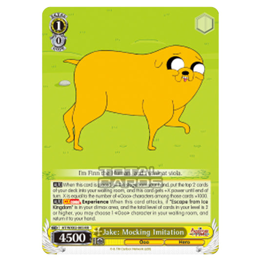 Weiss Schwarz - Adventure Time - Jake: Mocking Imitation (Double Rare) AT/WX02-005