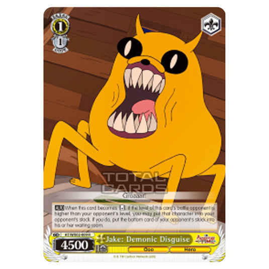 Weiss Schwarz - Adventure Time - Jake: Demonic Disguise (Rare) AT/WX02-009