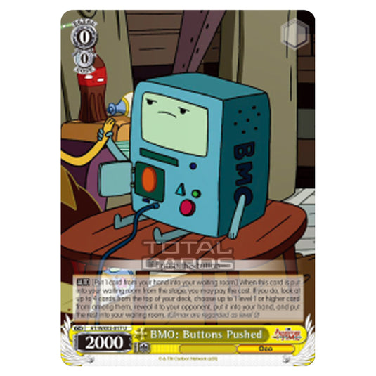 Weiss Schwarz - Adventure Time - BMO: Buttons Pushed (Uncommon) AT/WX02-017