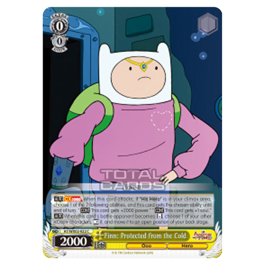 Weiss Schwarz - Adventure Time - Finn: Protected from the Cold (Common) AT/WX02-022