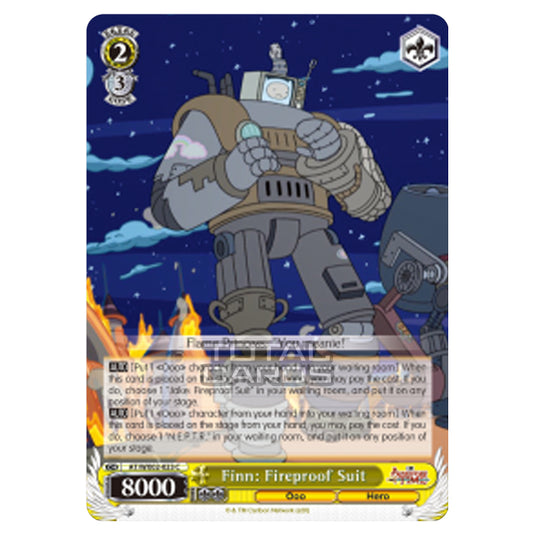 Weiss Schwarz - Adventure Time - Finn: Fireproof Suit (Common) AT/WX02-023