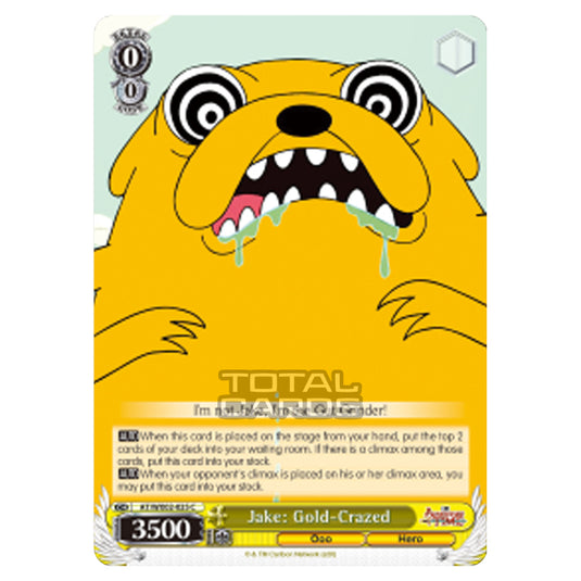 Weiss Schwarz - Adventure Time - Jake: Gold-Crazed (Common) AT/WX02-025