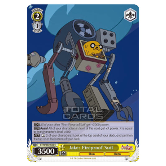 Weiss Schwarz - Adventure Time - Jake: Fireproof Suit (Common) AT/WX02-026
