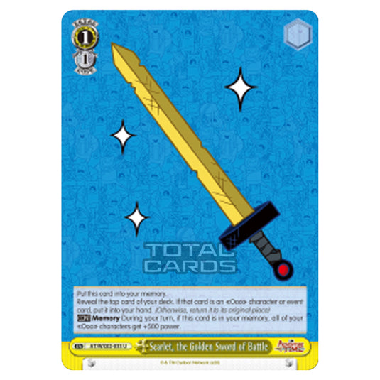 Weiss Schwarz - Adventure Time - Scarlet, the Golden Sword of Battle (Uncommon) AT/WX02-033