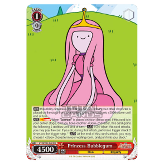 Weiss Schwarz - Adventure Time - Princess Bubblegum (Double Rare) AT/WX02-040