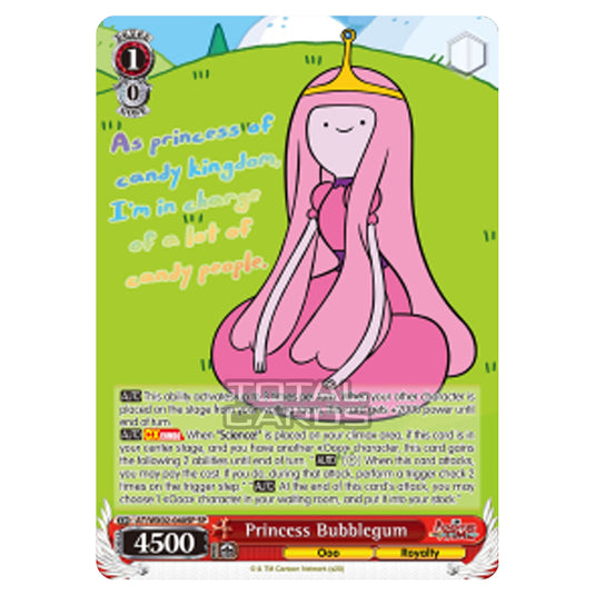 Weiss Schwarz - Adventure Time - Princess Bubblegum (Special Rare) AT/WX02-040SP