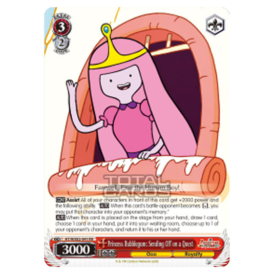 Weiss Schwarz - Adventure Time - Princess Bubblegum: Sending Off on a Quest (Double Rare) AT/WX02-041