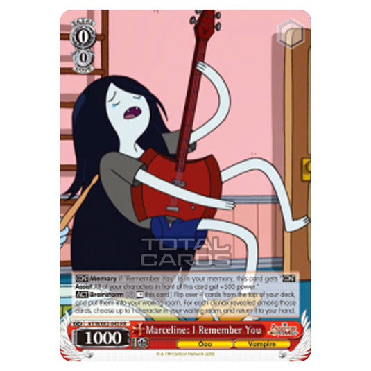 Weiss Schwarz - Adventure Time - Marceline: I Remember You (Double Rare) AT/WX02-043