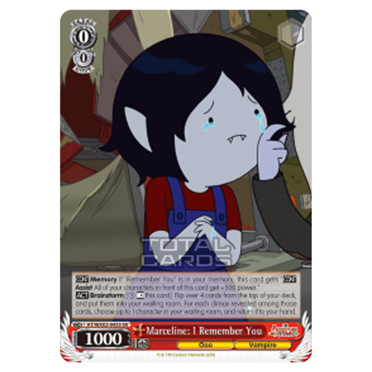 Weiss Schwarz - Adventure Time - Marceline: I Remember You (Super Rare) AT/WX02-043S