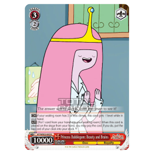 Weiss Schwarz - Adventure Time - Princess Bubblegum: Beauty and Brains (Rare) AT/WX02-045