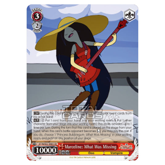 Weiss Schwarz - Adventure Time - Marceline: What Was Missing (Super Rare) AT/WX02-048S