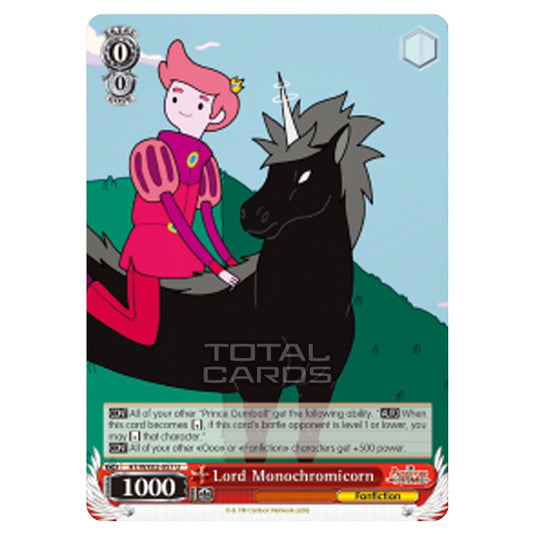 Weiss Schwarz - Adventure Time - Lord Monochromicorn (Uncommon) AT/WX02-057