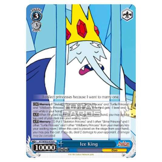 Weiss Schwarz - Adventure Time - Ice King (Rare) AT/WX02-076