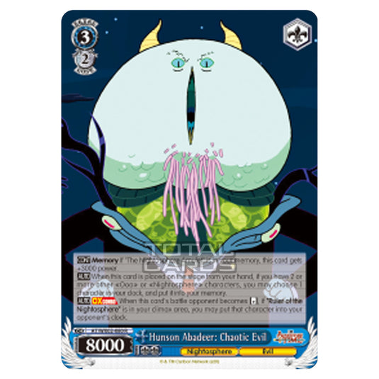 Weiss Schwarz - Adventure Time - Hunson Abadeer: Chaotic Evil (Rare) AT/WX02-080