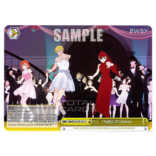 Weiss Schwarz - RWBY - School Dance (CR) RWBY/WX03-017