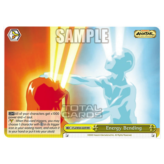 Weiss Schwarz - Avatar - The Last Airbender - Energy Bending (RRR) ATLA/WX04-020R