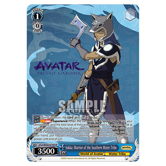 Weiss Schwarz - Avatar - The Last Airbender - Sokka: Warrior of the Southern Water Tribe (SP) ATLA/WX04-077SP