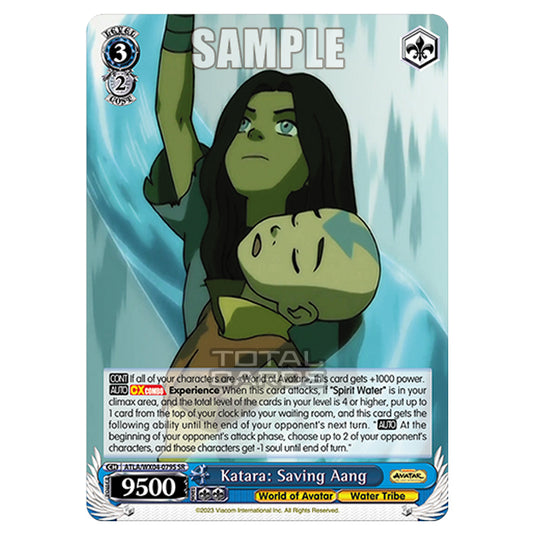 Weiss Schwarz - Avatar - The Last Airbender - Katara: Saving Aang (SR) ATLA/WX04-079S