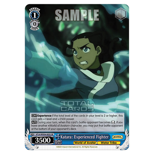 Weiss Schwarz - Avatar - The Last Airbender - Katara: Experienced Fighter (SR) ATLA/WX04-083S