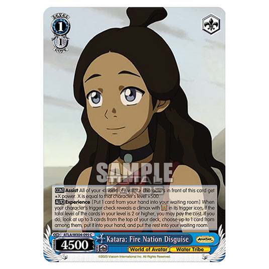 Weiss Schwarz - Avatar - The Last Airbender - Katara: Fire Nation Disguise (C) ATLA/WX04-095