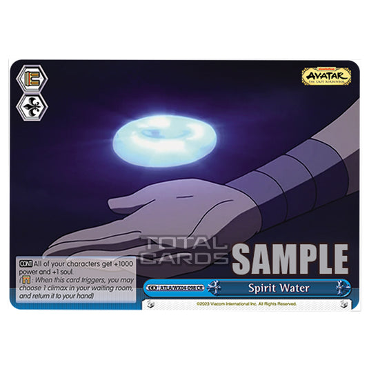 Weiss Schwarz - Avatar - The Last Airbender - Spirit Water (CR) ATLA/WX04-098