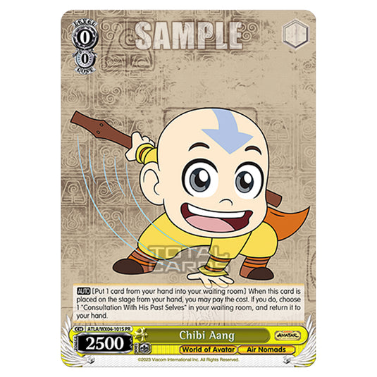 Weiss Schwarz - Avatar - The Last Airbender - Chibi Aang (PR) ATLA/WX04-101S