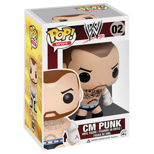 Funko POP! - WWE - #02 CM Punk Figure