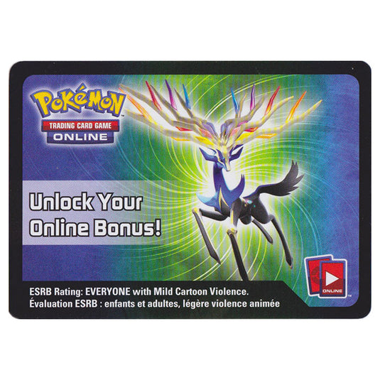 Pokemon - XY - Xerneas Tin Code Card