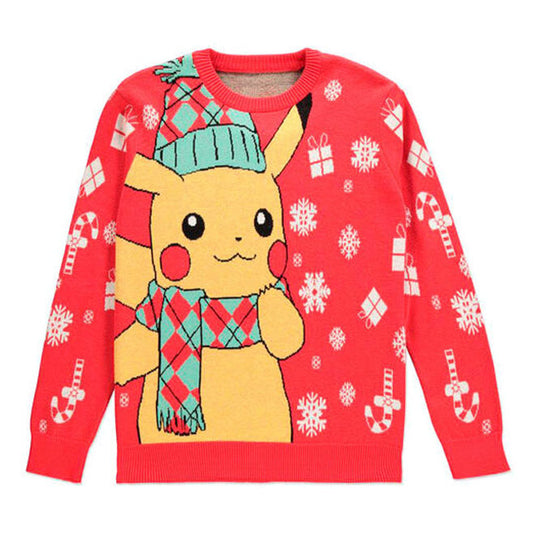 Pokemon - Pikachu - Christmas Jumper-Small
