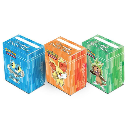 XY - Chespin, Fennekin & Froakie Deck Box Set