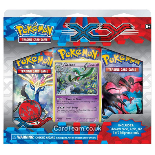 Pokemon - XY - Gallade - 3 Pack Blister