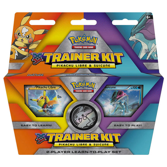 Pokemon - XY Trainer Kit - Pikachu Libre and Suicune